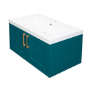 ESMERALDA - Matte Dark Teal 30 in.