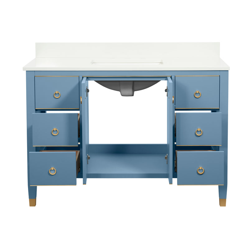 ISABEL - Country-Blue 48 in.