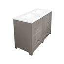 SUZIE - Light grey 49 in. DOUBLE