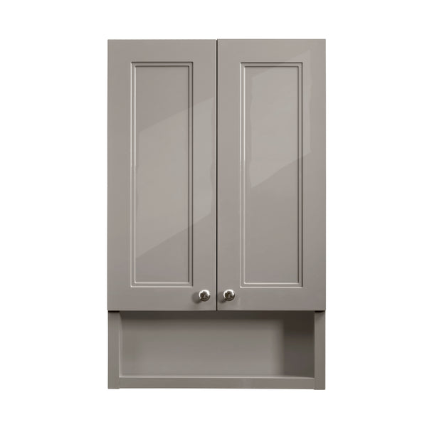 SUZIE - Cabinet Gris léger 22 po.