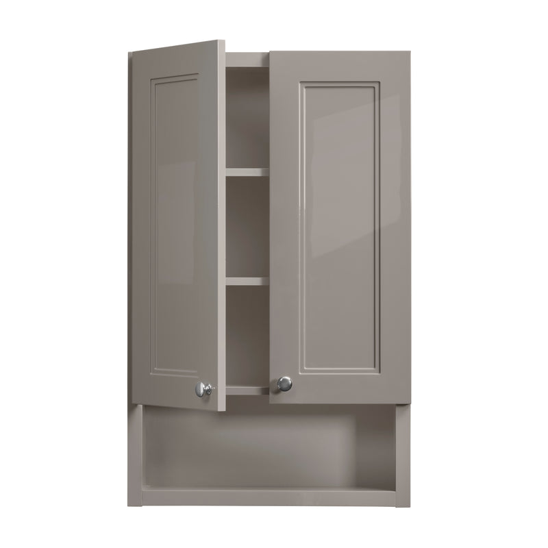 SUZIE - Light grey cabinet 22 in.