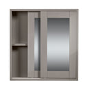 SUZIE - Light Grey Mirror 24-25 in.