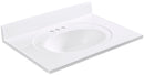 RACHEL SMOV - Matte White 49 in. UNASSEMBLED