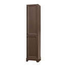 PAULA - Taupe brown cabinet 75 in. UNASSEMBLED
