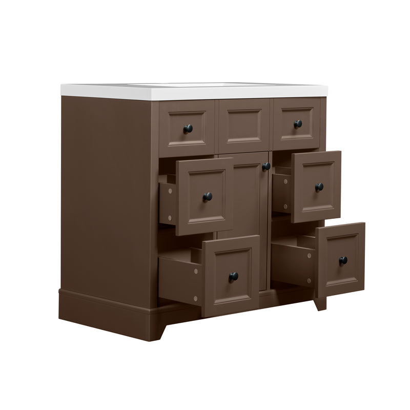 PAULA - Taupe Brown 37 in UNASSEMBLED