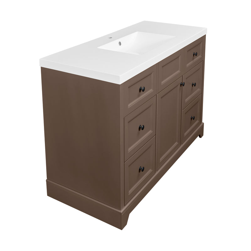 PAULA - Taupe Brown 48 in. UNASSEMBLED