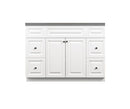 RACHEL SMG - Matte White 49 in. UNASSEMBLED