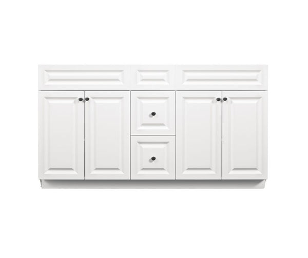 RACHEL SMOV - Matte White 61 in. UNASSEMBLED