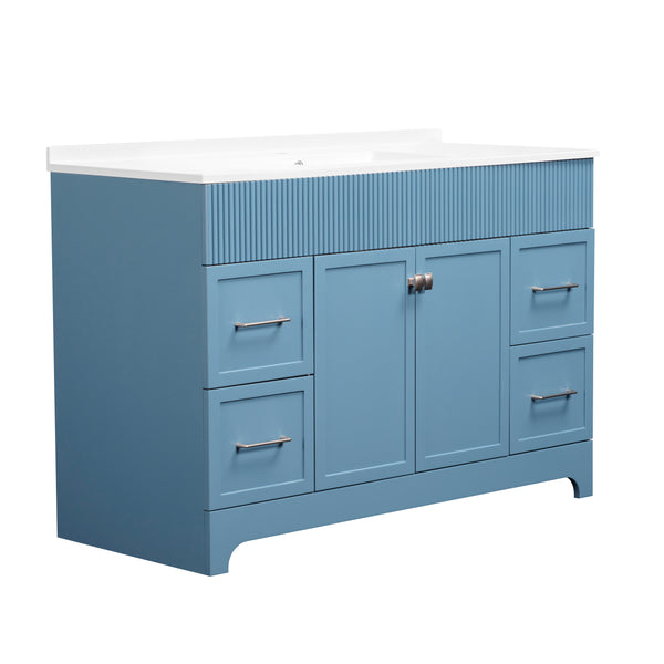 EMMY -Matte Blue 49 in.